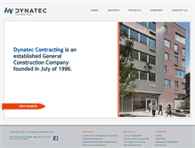 Tablet Screenshot of dynatecinc.com